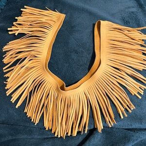 Tandy Leather Genuine Deertan Leather Fringe New